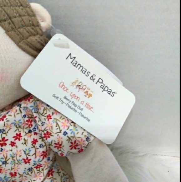 Mamas & Papas Berry Rag Doll - Picture 3 of 8